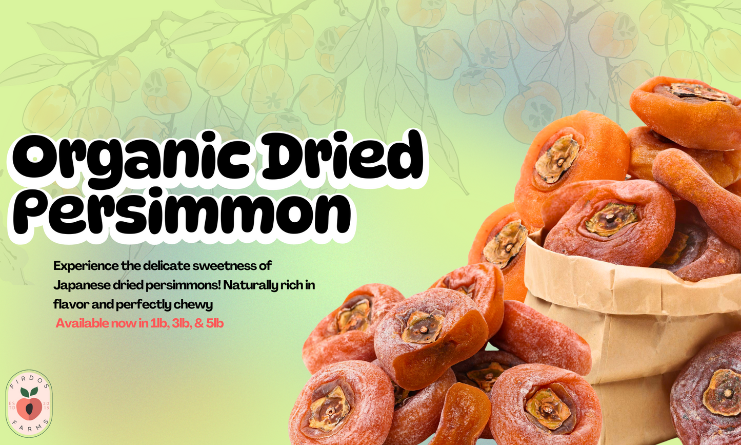 Organic Dried Persimmons