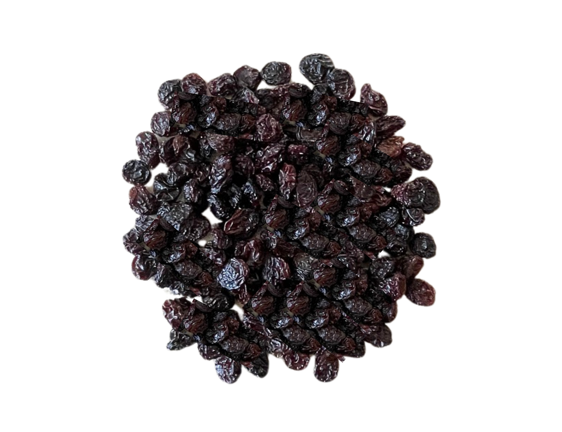 image of raisins in a circle