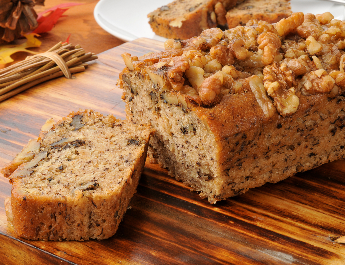 picture of walnut bread could be: "Freshly baked walnut bread, a traditional European/Romanian sweetened yeast bread, twisted around a nutty filling. Made with citrus-scented sweet dough, perfect for the holidays."