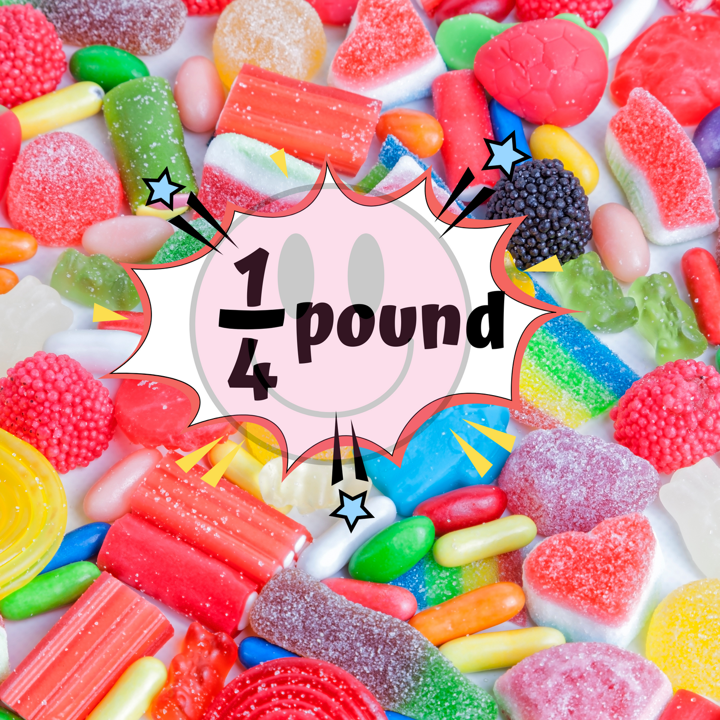 Assorted Gummy Mix 1/4 Pound