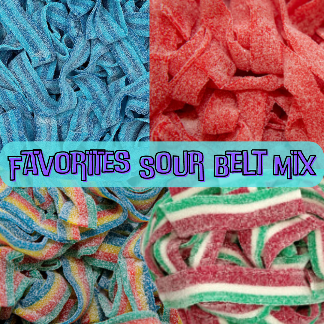 Sour Belts Mix - All The Favorites!