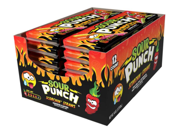 Sour Punch™ Straws Scorchin' 4.5 oz